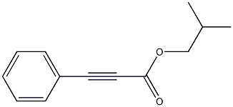 3-Phenylpropynoic acid isobutyl ester Structure