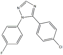 1-(4-Fluorophenyl)-5-(4-chlorophenyl)-1H-1,2,4-triazole