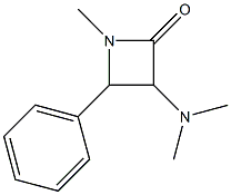 1-Methyl-3-(dimethylamino)-4-phenylazetidin-2-one|