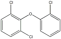 2,6-Dichlorophenyl 2-chlorophenyl ether Structure