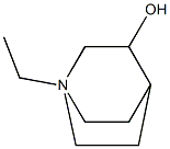 N-Ethyl-3-quinuclidinol 结构式