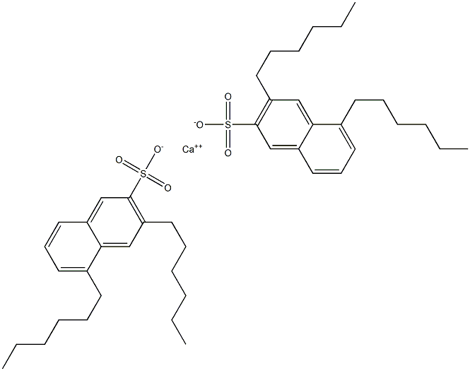 Bis(3,5-dihexyl-2-naphthalenesulfonic acid)calcium salt