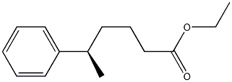 [R,(-)]-5-Phenylhexanoic acid ethyl ester,,结构式