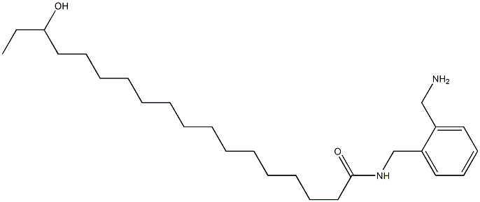 16-Hydroxy-N-(2-aminomethylbenzyl)stearamide|