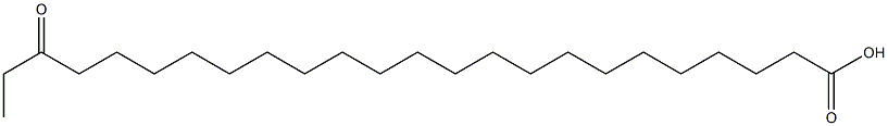 22-Oxotetracosanoic acid Struktur