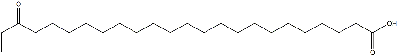 22-Oxotetracosanoic acid Structure