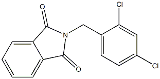 N-(2,4-Dichlorobenzyl)phthalimide 结构式