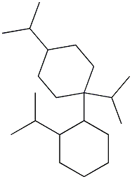 1,2',4-Triisopropyl-1,1'-bicyclohexane,,结构式