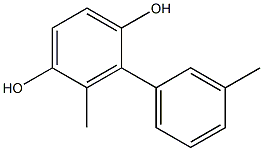  2-(3-Methylphenyl)-3-methylbenzene-1,4-diol