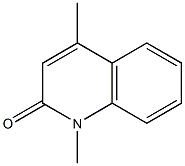 1,4-Dimethyl-1,2-dihydroquinoline-2-one,,结构式