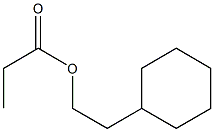 Propionic acid 2-cyclohexylethyl ester 结构式