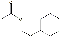 Propionic acid 2-cyclohexylethyl ester,,结构式