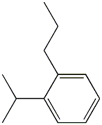 1-Isopropyl-2-propylbenzene,,结构式