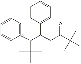 (5R,6R)-2,2,7,7-Tetramethyl-5,6-diphenyloctan-3-one Structure