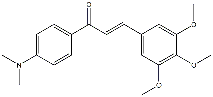  4'-Dimethylamino-3,4,5-trimethoxy-trans-chalcone