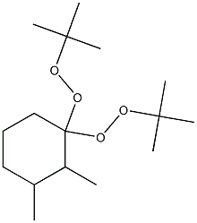 2,3-Dimethyl-1,1-bis(tert-butylperoxy)cyclohexane Structure