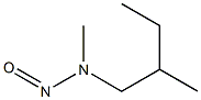 N-Nitroso-N-(2-methylbutyl)methylamine Structure