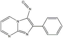 2-Phenyl-3-nitrosoimidazo[1,2-a]pyrimidine Structure