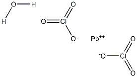 Lead dichlorate hydrate Structure