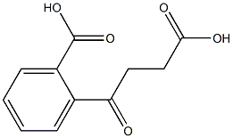 2-(4-Hydroxy-1,4-dioxobutyl)benzoic acid,,结构式