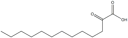 2-オキソトリデカン酸 化学構造式