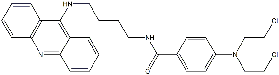 9-[4-[4-[Bis(2-chloroethyl)amino]benzoylamino]butylamino]acridine