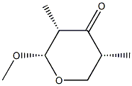 (2S,3S,5R)-2-Methoxy-3,5-dimethyl-2,3,5,6-tetrahydro-4H-pyran-4-one