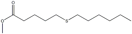 6-Thiadodecanoic acid methyl ester Struktur