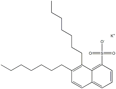 7,8-Diheptyl-1-naphthalenesulfonic acid potassium salt