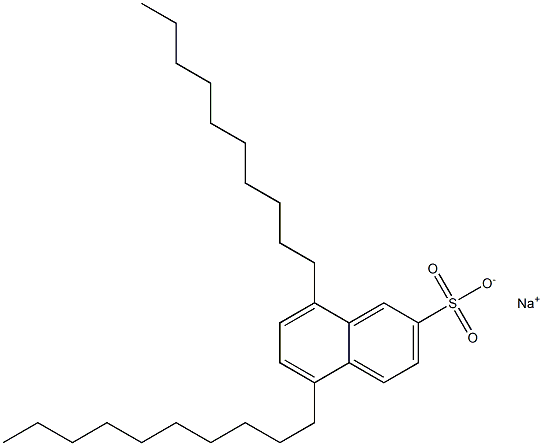 5,8-Didecyl-2-naphthalenesulfonic acid sodium salt|