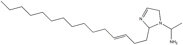 1-(1-アミノエチル)-2-(3-ペンタデセニル)-3-イミダゾリン 化学構造式