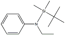 N-Ethyl-N-(tert-butyldimethylsilyl)aniline Struktur