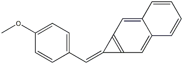  1-(4-Methoxyphenylmethylene)-1H-cyclopropa[b]naphthalene