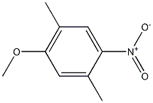 4-Methoxy-2,5-dimethyl-1-nitrobenzene Struktur