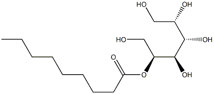 L-Mannitol 5-nonanoate Structure