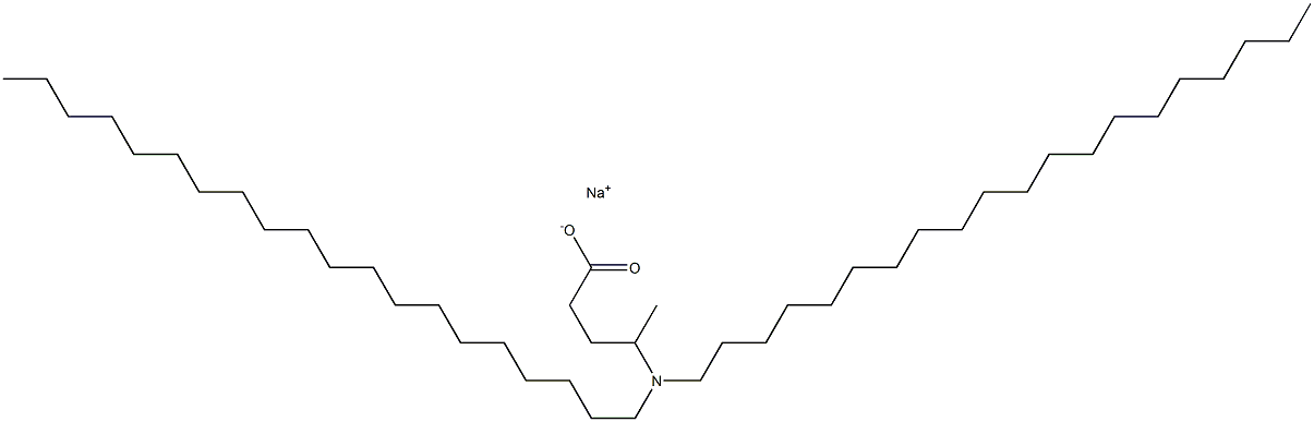  4-(Diicosylamino)valeric acid sodium salt