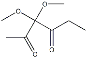 3,3-Dimethoxy-2,4-hexanedione