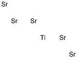 Titanium pentastrontium Struktur