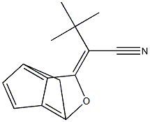 1-(2,2-Dimethyl-1-cyanopropylidene)-3,6-methano-1H-cyclopenta[c]furan Structure