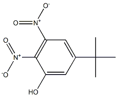 5-tert-Butyl-2,3-dinitrophenol Structure
