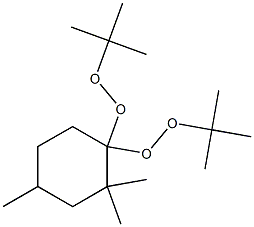 2,2,4-Trimethyl-1,1-bis(tert-butylperoxy)cyclohexane Structure
