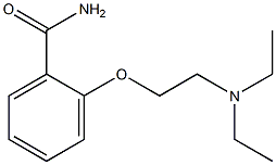 2-[2-(Diethylamino)ethoxy]benzamide,,结构式