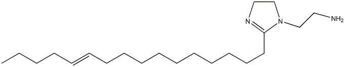 1-(2-アミノエチル)-2-(11-ヘキサデセニル)-2-イミダゾリン 化学構造式