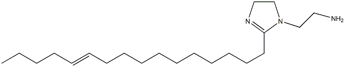 1-(2-Aminoethyl)-2-(11-hexadecenyl)-2-imidazoline,,结构式