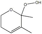 (2,3-Dimethyl-5,6-dihydro-2H-pyran)-2-yl hydroperoxide Struktur
