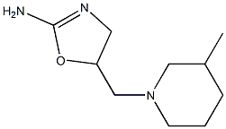 2-Amino-5-[(3-methyl-1-piperidinyl)methyl]-2-oxazoline