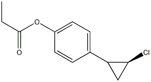  1-[(2S)-2-Chlorocyclopropyl]-4-propionyloxybenzene