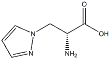 3-(1H-Pyrazole-1-yl)-D-alanine Structure