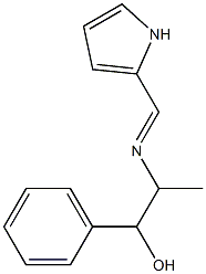2-[[(2-Pyrrolyl)methylene]amino]-1-phenyl-1-propanol|