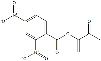 2,4-Dinitrobenzoic acid 1-methylene-2-oxopropyl ester